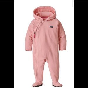 Patagonia Pink infant bunting,  size 6-12 months